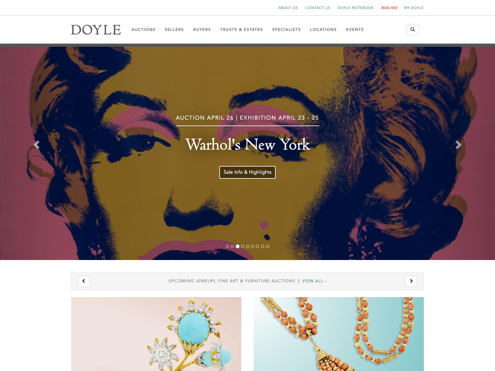 Doyle UI - Home Page