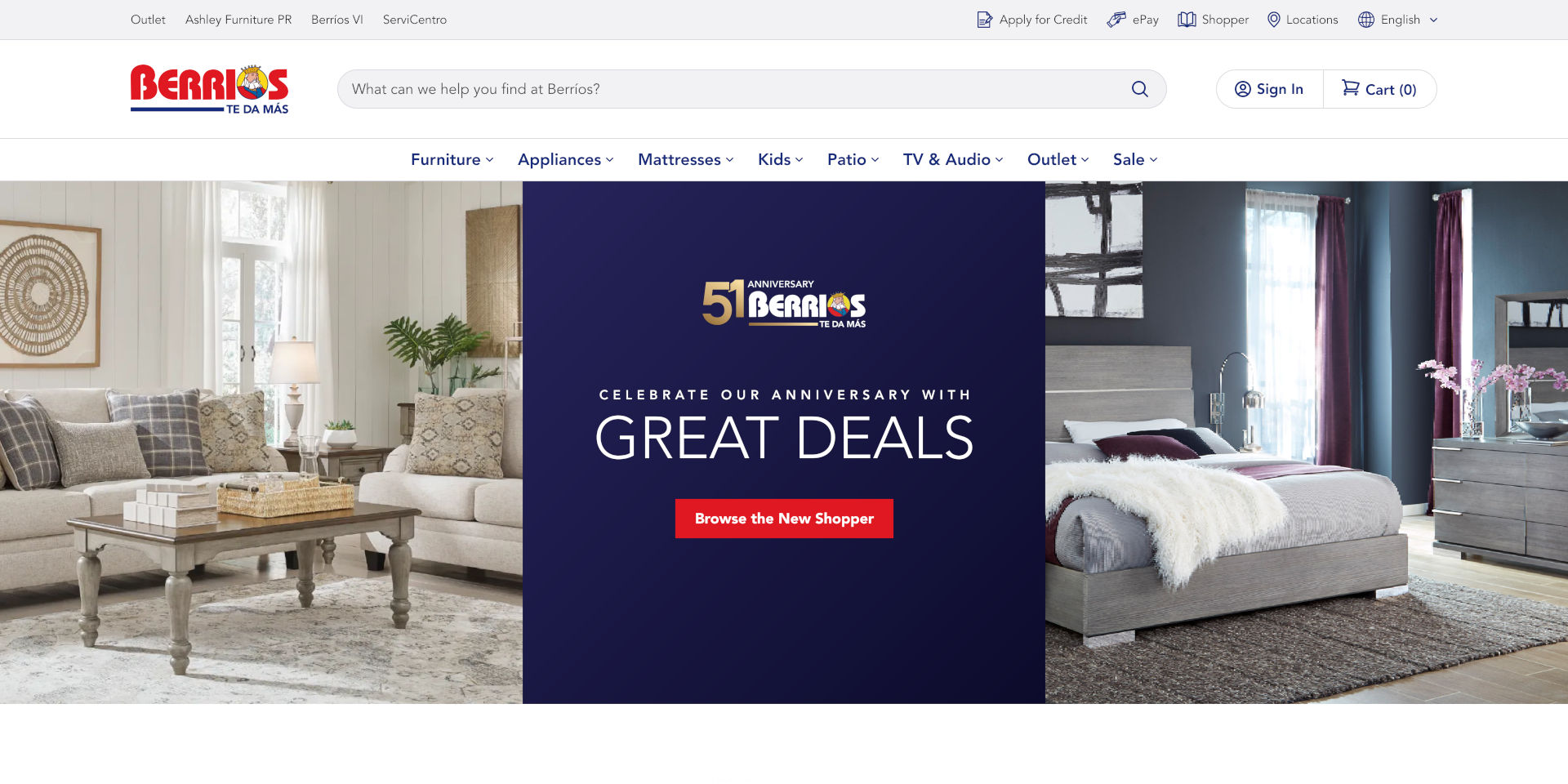 Berríos UI - Home Page - Hero Banner